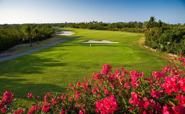 A photograph of the 18 hole course at Provo Golf Club, Providenciales (Provo), Turks and Caicos Islands, British West Indies