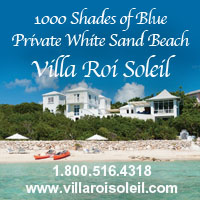 villa roi soleil private beach turtle tail providenciales turks caicos islands
