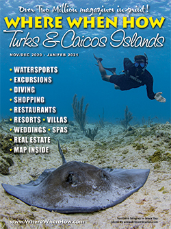 Read our November / December 2020 – January / February 2021 issue of Where When How - Turks & Caicos Islands magazine!