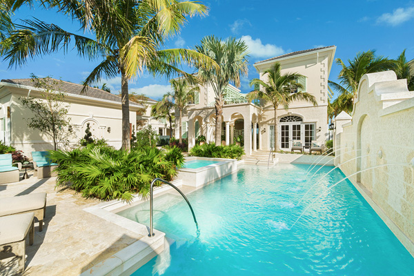 A photograph of The Shore Club Villas, Long Bay Beach, Providenciales (Provo), Turks and Caicos Islands, British West Indies