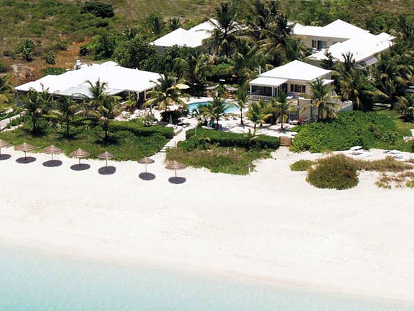 A photograph of the Sibonné Beach Hotel, Grace Bay, Providenciales (Provo), Turks and Caicos Islands, British West Indies