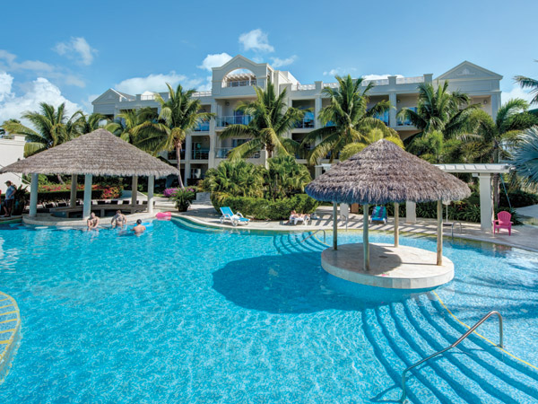 A photograph of the Atrium Resort, Leeward, Providenciales (Provo), Turks and Caicos Islands, British West Indies