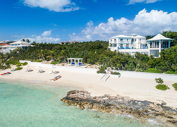 A photograph of Villa Roi Soleil, Providenciales (Provo), Turks and Caicos Islands, British West Indies